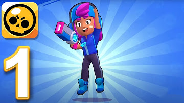 Brawl Stars - Gameplay Walkthrough Part 1 - Shelly: Gem Grab (iOS, Android)
