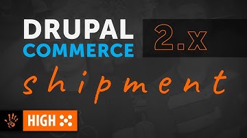 High Five: Shipping in Drupal Commerce 2.x