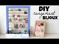 DIY rangement à boucles d'oreilles