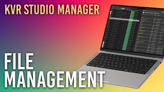 KVR Studio Manager: File Management screenshot 5
