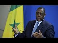 Senegal president defends criminalisation of homosexuality