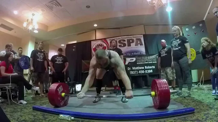 Tyler Obringer - 1,945 lb Total - USPA ELITE - May...