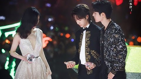 [FANCAM] 191228 Vương Nhất Bác Wang Yibo ♥ Tiêu Chiến Xiao Zhan Cut 2 | Tinh Quang Đại Thưởng