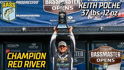 Keith Poche wins Bassmaster Open at the Red River ...