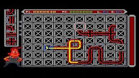 Pipe Mania - Amiga Level 1 Basic