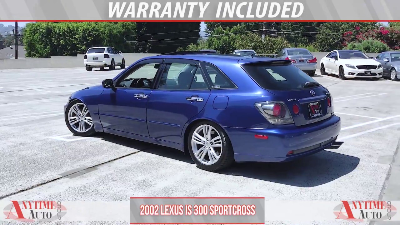 02 Lexus Is 300 Sportcross Youtube