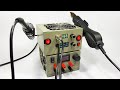 How to Make 2 in 1 Soldering Station Welding Hot Air Rework Station using ATX Power Supply