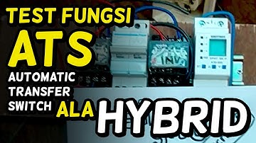 Gini Gitu DIY: ATS (Auto Transfer Switch) dengan fungsi switch prioritas dan timer delay