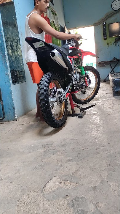 Check Sound Knalpot Racing Over Jepang Original di Klx Bore Up Harian