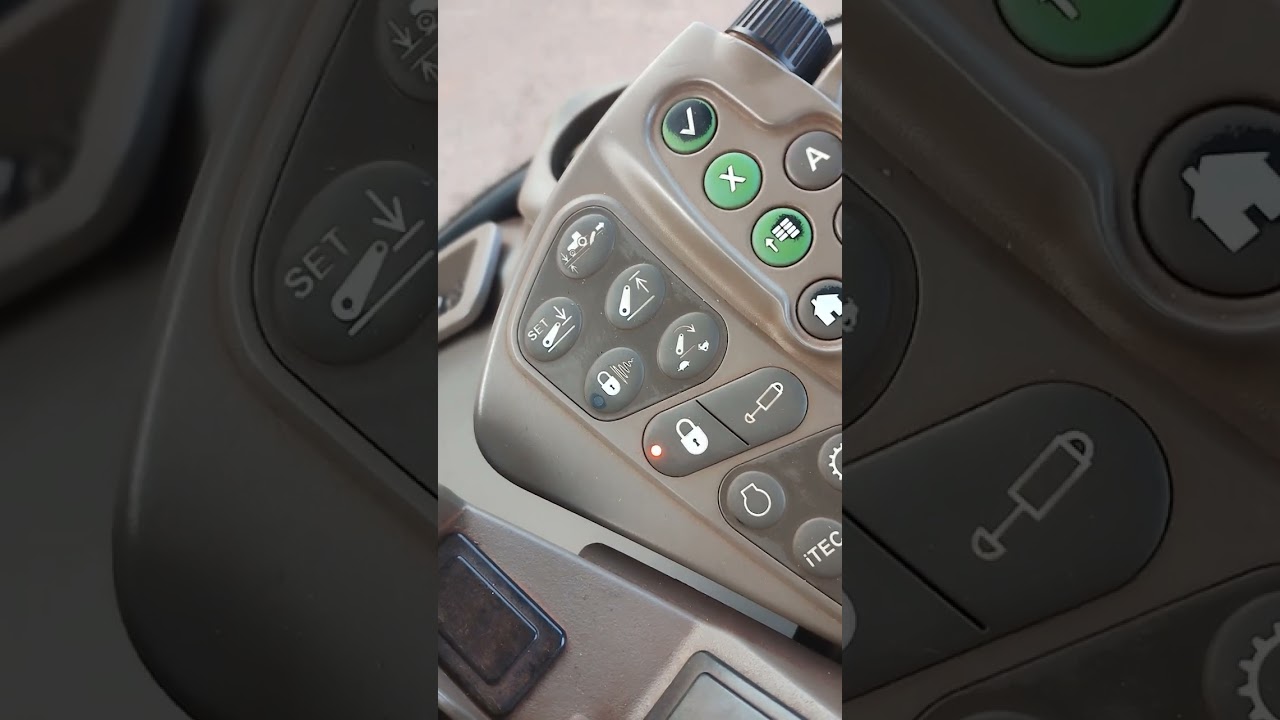 calibração da suspensão de tratores  8R John Deere