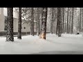 Snowing HEAVY, STEADY and FAST in Big Bear Lake, CA. Really accumulating. 12/26/2019