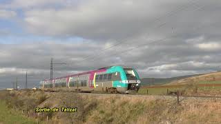 Des AGC(s) "Pays de la Loire" sur la ligne des Causses