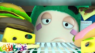 jeff forces zee clean it gets messy oddbods full episode