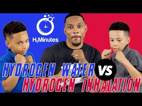 Hydrogen water versus hydrogen inhalation comparison