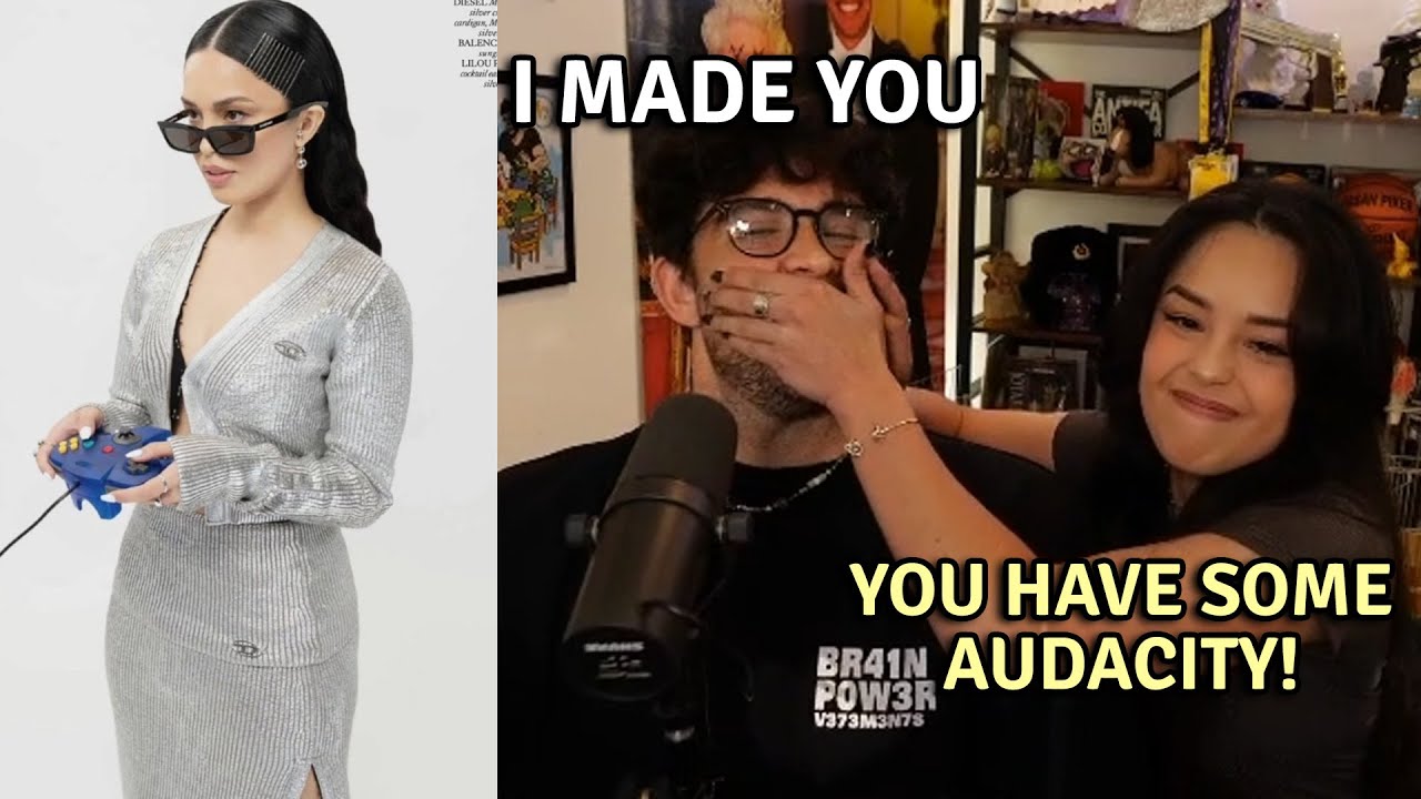 Valkyrae gets Embarrassed by Hasan - YouTube