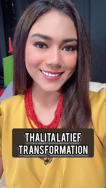 Thalita Latief Transformation from 0-36 Years (now) #thalitalatief