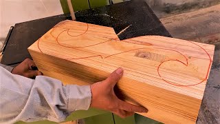 Extremely Amazing Techniques & Skills Woodworking Crafts Workers // Unique Curved Wooden Furniture