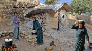 Hard Life in the Mountains | Cooking and Struggling to Survive in the Cabin🔥🗻