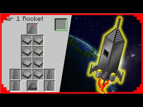 как сделать ракету в майнкрафт коды #1