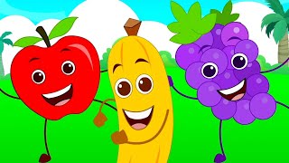 Fruits Song, Healthy Eating & Kindergraten Video For Toddlers