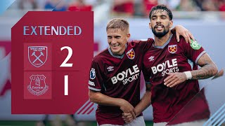 West Ham United 2-1 Everton | Extended Highlights | Premier League Summer Series