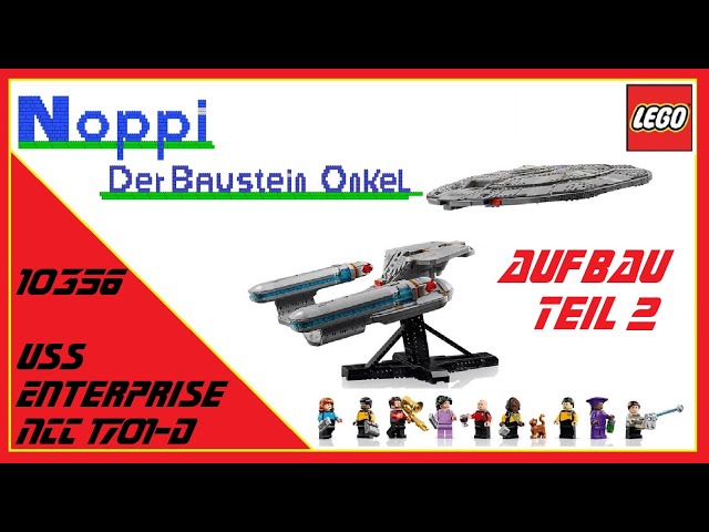 Lego 10356 USS Enterprise 1701-D (Teil 2 – Untertasse)
