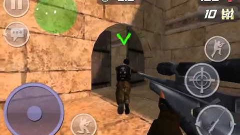 Just some random CS Portable gameplay on iOS.