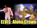 THE GOLD CROWN GIVEN TO ELVIS at ALOHA FROM HAWAII, 1973! The O2, London &quot;Elvis On Tour&quot; Exhibit