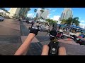 FIRST LAP THRU TAMPA ON SURRON! * ELECTRIC LEGAL DIRT BIKE *