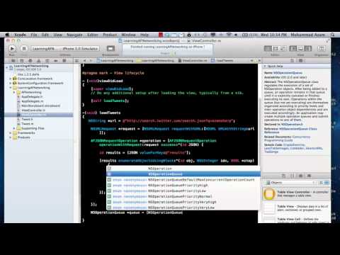 Learning iOS Development Part 14 Requests Using AFNetworking