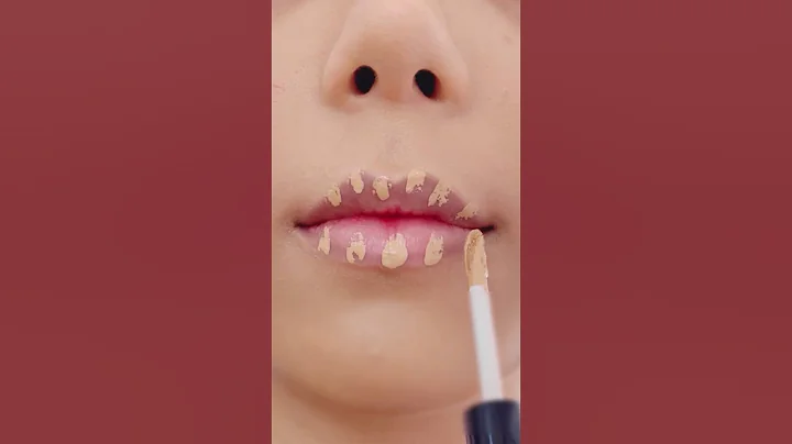 Korean lips tutorial 👄#shorts#makeup#lipstick #korean