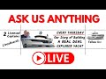 OUR FIRST LIVE Q&amp;A (ask us anything)