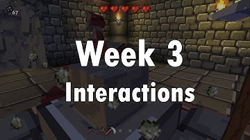 Dwarf Block Devlog week #3 - Interactions