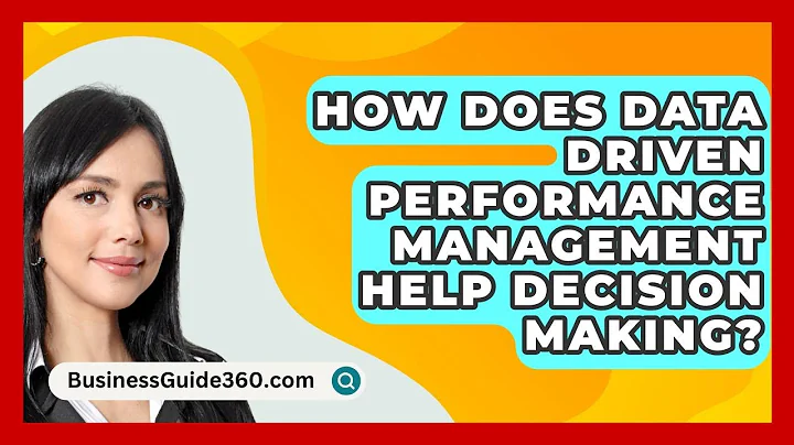 How Does Data Driven Performance Management Help Decision Making? - BusinessGuide360.com