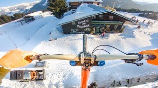 50ft Rooftop Gap On Snow - Behind the Scenes of Fabiolous Escape 2