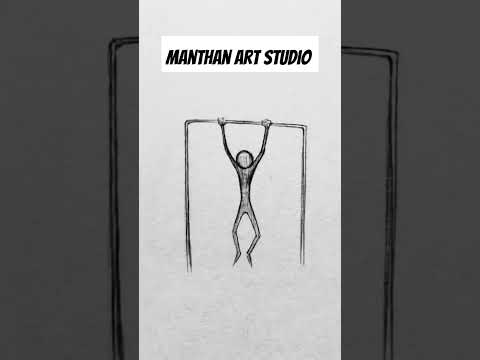 GYM Bodybuilding Drawing Gym Subscribe Shorts Ytshorts