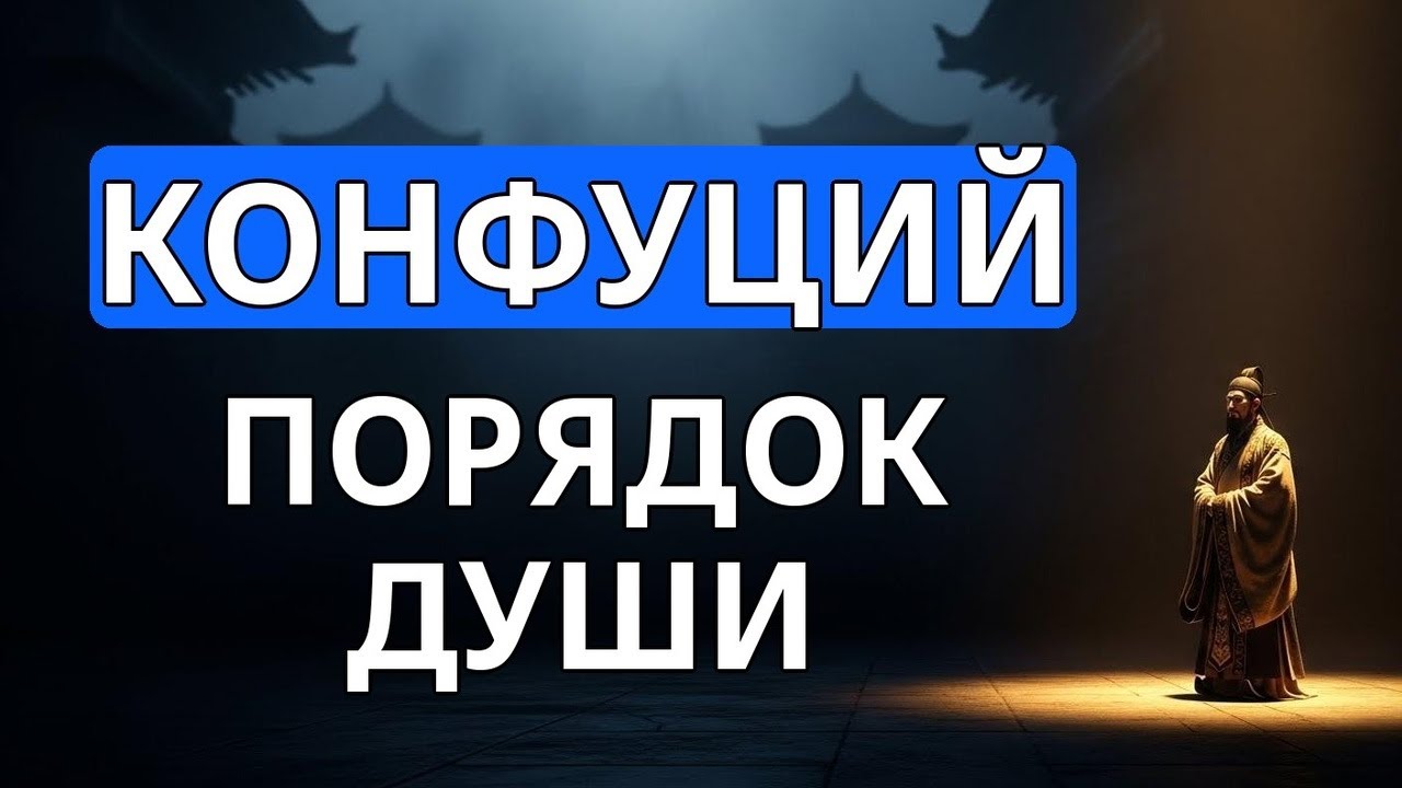 Конфуций и архитектура души: Ритуал против хаоса