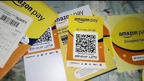 Free Amazon Pay QR Code || Amazon QR Code Unboxing 👍#amazonpayqr