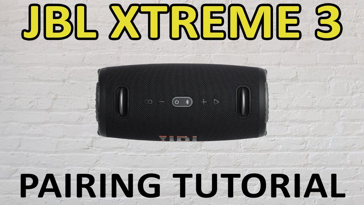 JBL Speaker Xtreme 3 | How To Tutorial - YouTube