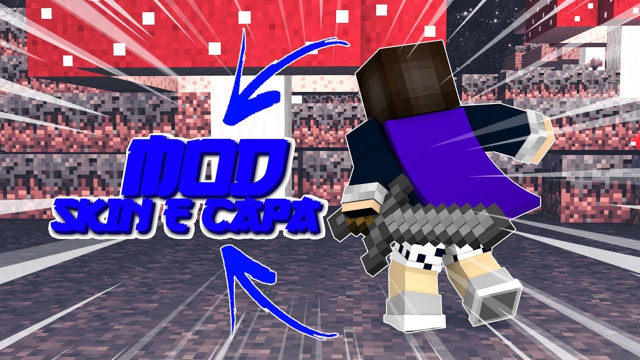 COMO TER CAPA DA MINECON E SKIN NO MINECRAFT ( Funciona Mesmo ) - YouTube