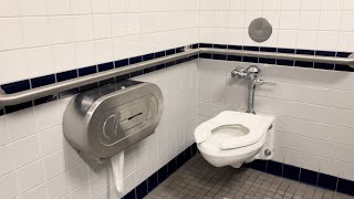 Girls Restroom at Elementary School | Gerber Northpoint Toilet and American Standard Afwall Toilets