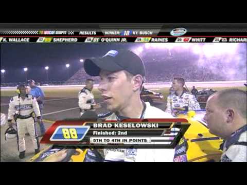 2009 Federated Auto Parts 300 - Post Race