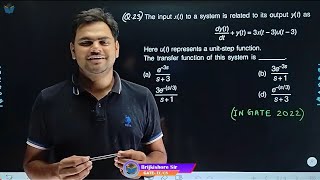 Lec 16 Latest GATE Problems on Laplace Transform || Recent Trend Series | Signal and System for GATE