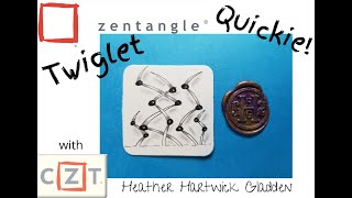 Twiglet | Zentangle® Quickie