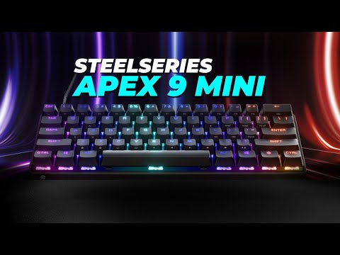 SteelSeries Apex 9 MINI, Unboxing, Typing Sound