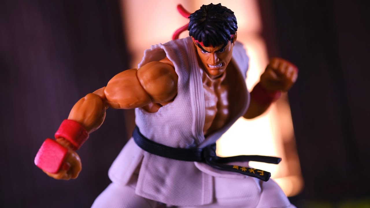 6 Street Fighter Wave 1 Figures From Jada Toys - Chun-Li, Ryu