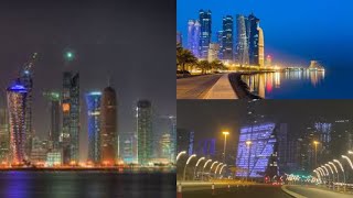 جولة في كورنيش قطر ??شوفو جمال ابراج ⁉️corniche Doha