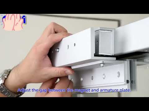 Magnetic lock mounting