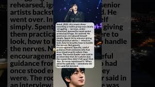 What Happened When Jin Stayed Behind to Help a New Idol Group