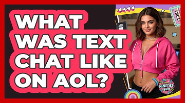 What Was Text Chat Like On AOL?